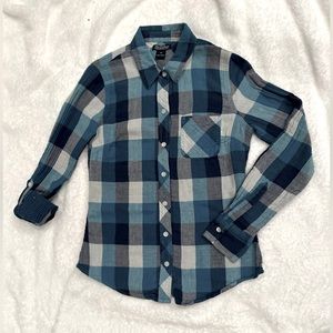 Lucky Brand Button Down Flannel Shirt